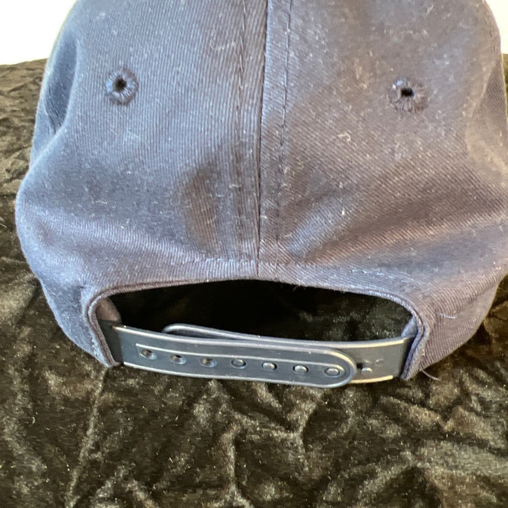 Property Of MCRD Baseball Cap 1957 San Diego Navy Blue Gold Stitching Snap Back - Picture 5 of 10